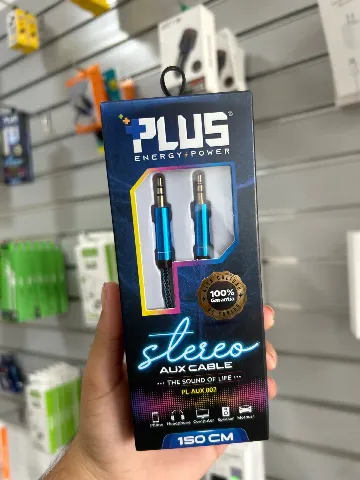 Cable Auxiliar stereo puntas Jacks