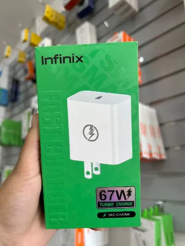 Cargador Infinix Carga Rápida de 67W tipo C a C